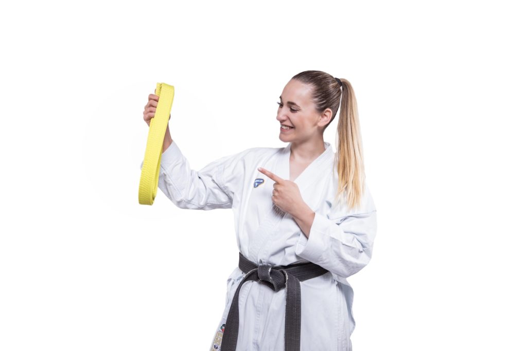 8. Kyu - Gelber Gürtel Karate