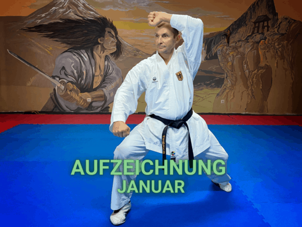 Online - Januar Trainingsreihe – Oberstufe Training ab Blau Gurt – Klaus Bitsch